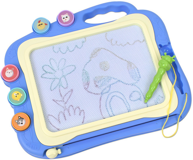 유니버스 자석스케치 보드, 블루, 1개