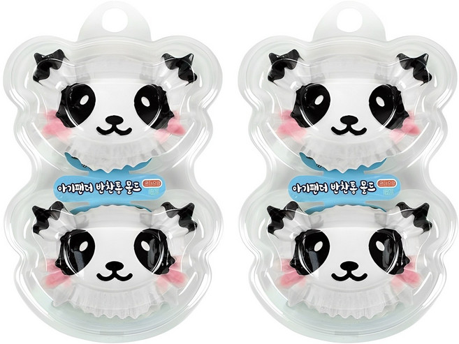 키친구 아기팬더 반찬컵, 16개입, 2개