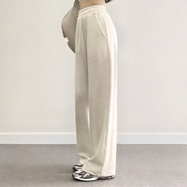 위드후이린 교복템 트레이닝 와이드 밴딩 팬츠 (롱/기본/숏 3단 기장)