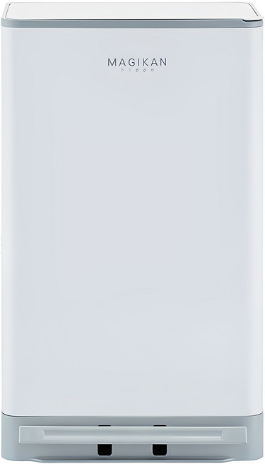 매직캔 히포 휴지통, 화이트+그레이