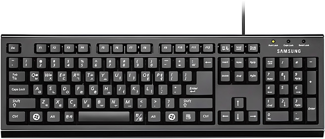 삼성전자 유선 일반형 키보드 + 키스킨, SPA-JKA1BUB, 제조사축