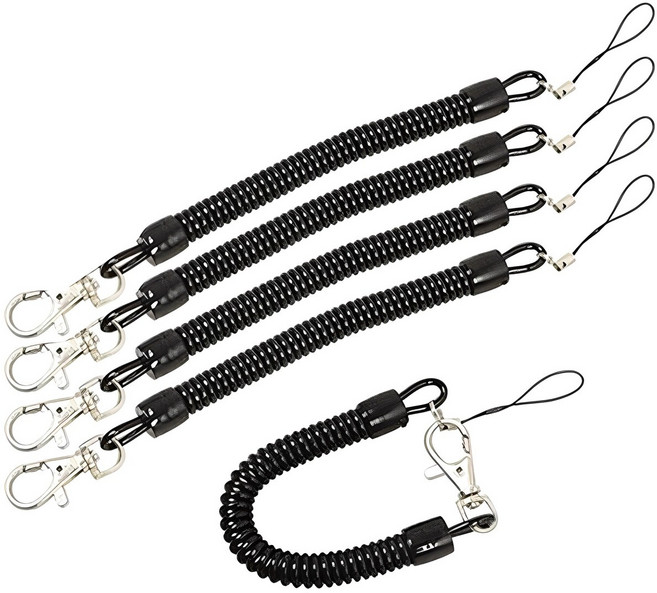 스카이트립 여행 안전고리 B형 블랙, 5개