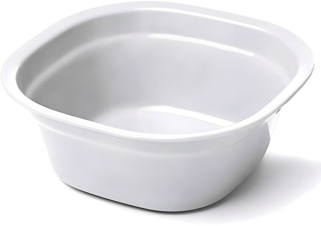 모나코올리브 렛이지 스퀘어 대야 소형, 그레이, 1개