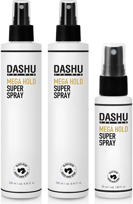 다슈 포 맨 프리미엄 메가 홀드 슈퍼 스프레이 250ml 2p + 50ml, 550ml, 1개