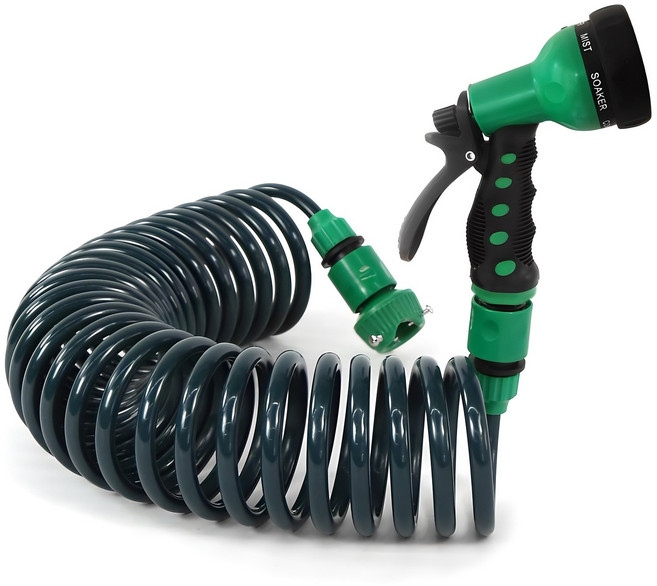 코멧 스프링호스 세트 7.5m (권장 사용 거리: 4-5m), 1개, 혼합색상