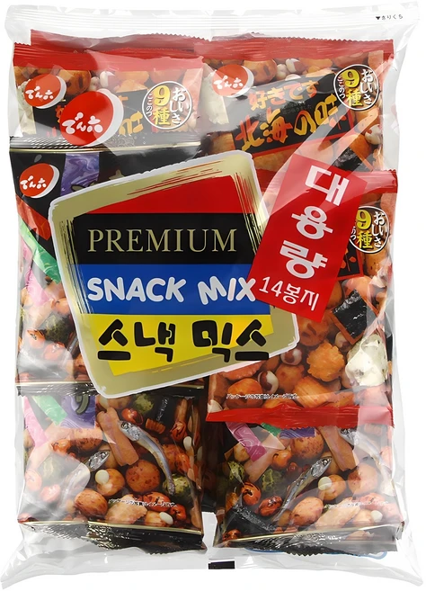 덴로쿠 스낵믹스, 294g, 1개 - 쿠팡