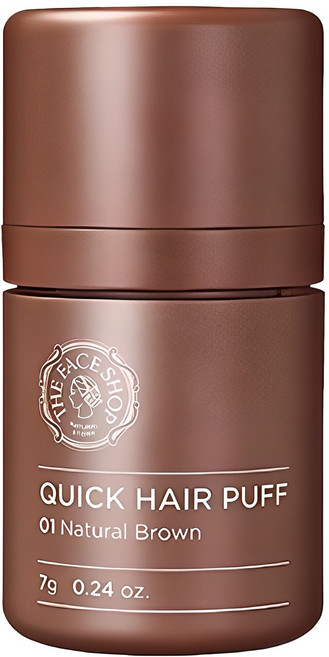 더페이스샵 퀵 헤어 퍼프 7g, 내추럴브라운, 1개
