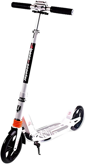 알파카 플러스 스쿠터 접이식 킥보드, 화이트, 1개