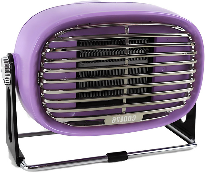 코드26 미니 팬히터, CODE-PTCF500PK, 퍼플