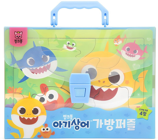 NEW 가방퍼즐, 아기상어, 핑크퐁