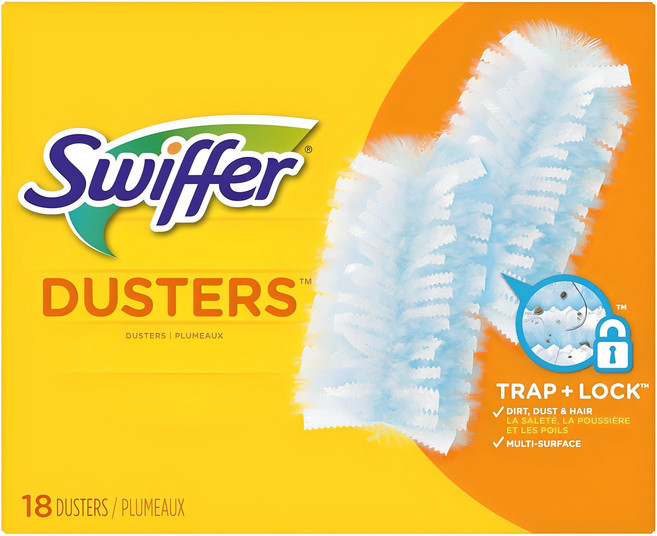 스위퍼 더스터 먼지떨이 리필 18p, 혼합색상, 1개