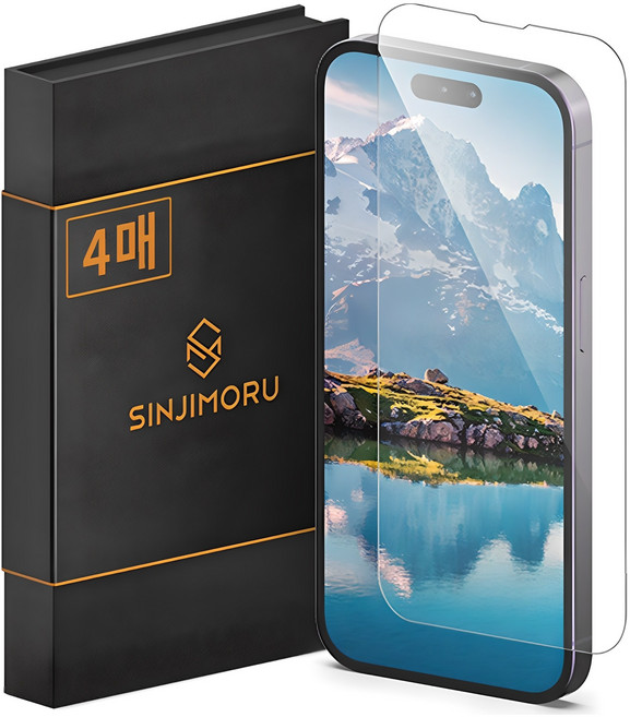 신지모루 신지글래스 2.5D 강화유리 휴대폰 액정보호필름 4p, 1세트