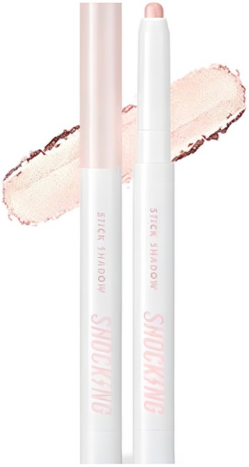 토니모리 더쇼킹 컬러 픽싱 스틱 섀도우, 04 밀키화이트, 1개