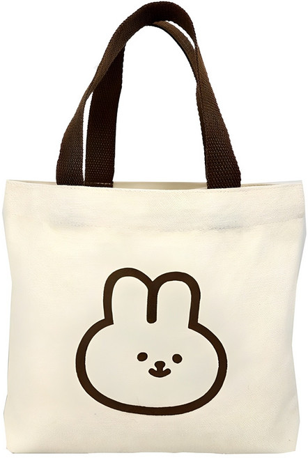 뷰레이터닷컴 토끼 캔버스 미니백