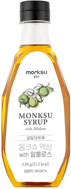 몽크슈 액상 with 알룰로스, 530g, 1개