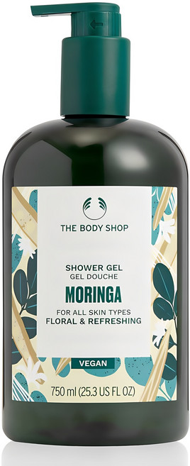 더바디샵 대용량 샤워젤 모링가, 750ml, 1개