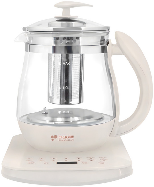키친아트 멀티 전기 티포트 1.7L, KHJ-HTP100