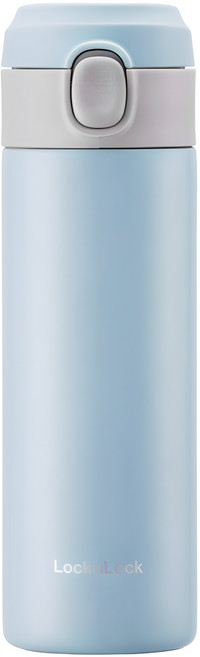 락앤락 데일리 팝 원터치 텀블러, 소다블루, 350ml, 1개