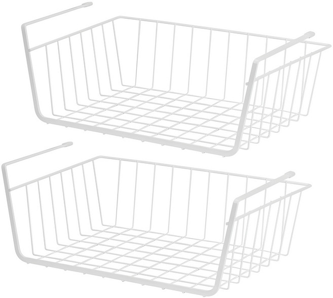 코멧 주방선반 걸이식 키친타올 걸이, 화이트, 2개