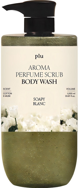 플루 아로마 퍼퓸 스크럽 바디워시 소피블랑, 1L, 1개