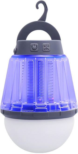 코멧 아웃도어 LED 모기퇴치기 캠핑랜턴, 투명, 1개