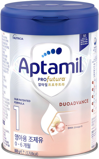 압타밀 프로푸트라 듀오어드밴스 분유 1단계, 800g, 1개