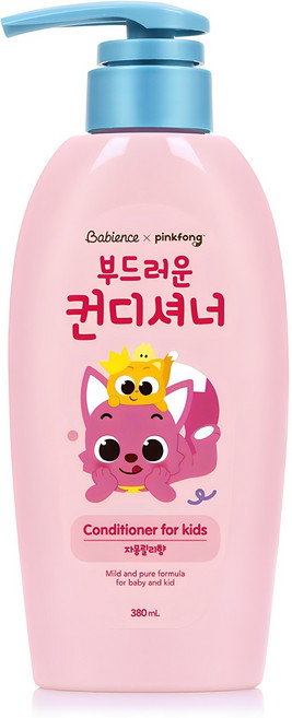 베비언스 핑크퐁 부드러운 컨디셔너 자몽릴리향, 380ml, 1개