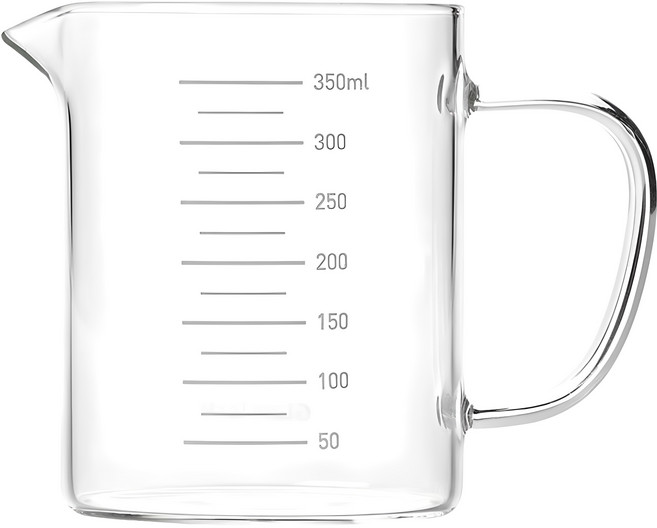 글라스락 내열유리 계량컵, 350ml, 1개