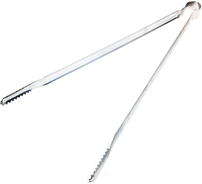 코코렉스 악어 바베큐 집게 40cm, 스텐실버, 1개