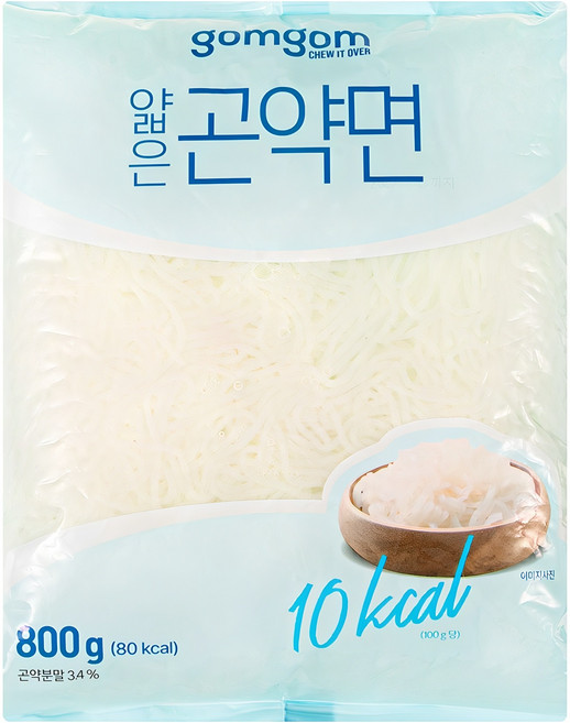 곰곰 얇은 곤약면, 800g, 1개