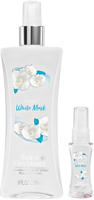 바디판타지 프레시 화이트 머스크 프레그런스 바디미스트 236ml + 29ml, 1세트