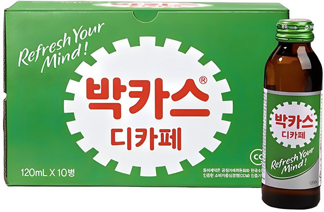 박카스 디카페액, 120ml, 10개