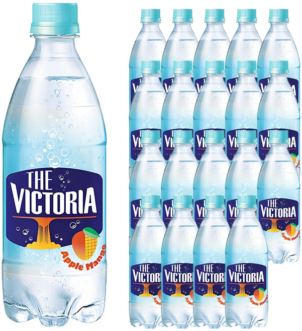웅진빅토리아 더빅토리아 애플망고 탄산음료, 500ml, 20개