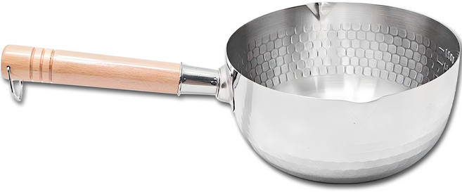 원리빙 인덕션 스텐 해머톤 편수냄비, 20cm, 혼합색상, 1개