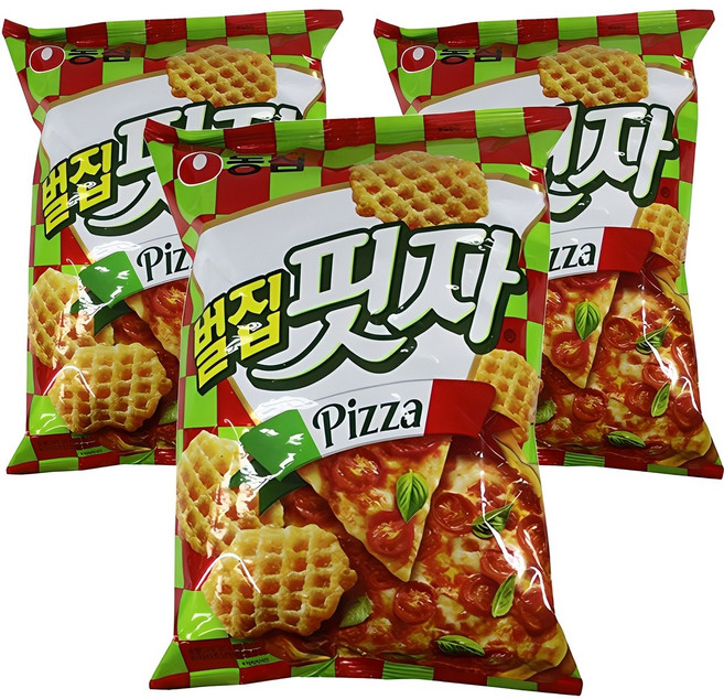 벌집핏자, 90g, 3개