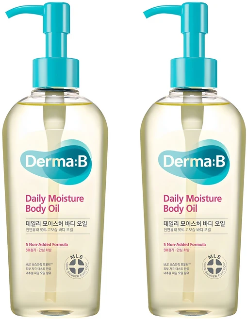 더마비 데일리 모이스처 바디오일 프레쉬 피치향, 200ml, 2개 - 쿠팡