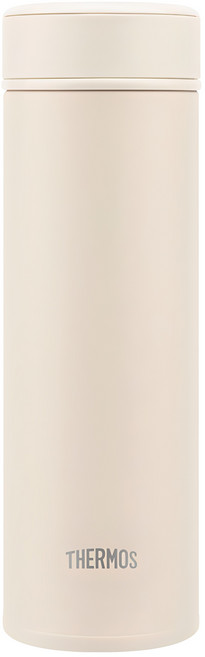 써모스 퀵오픈 스트레이트 텀블러, 크림밀크, 350ml, 1개