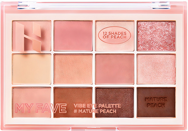 홀리카홀리카 마이 페이브 바이브 아이 팔레트 10g, 머추어피치, 1개