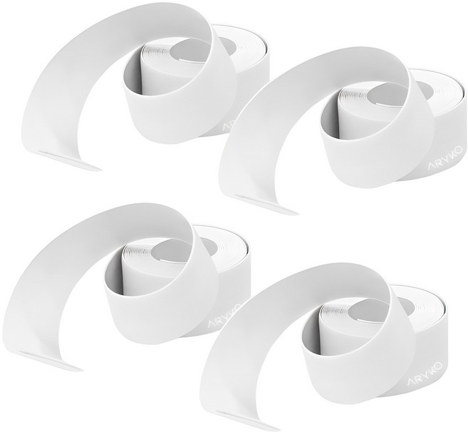 아리코 곰팡이 방지 방수 테이프, 화이트, 4개