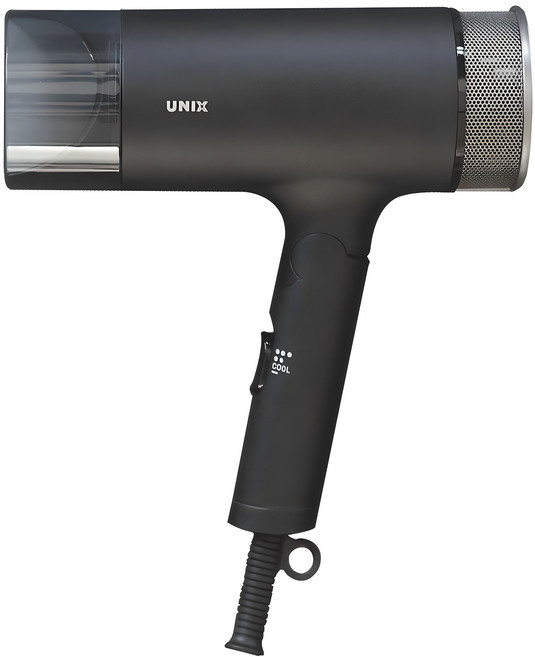 유닉스 메탈 헤어드라이어 1700W, UN-A1610N, 무광블랙