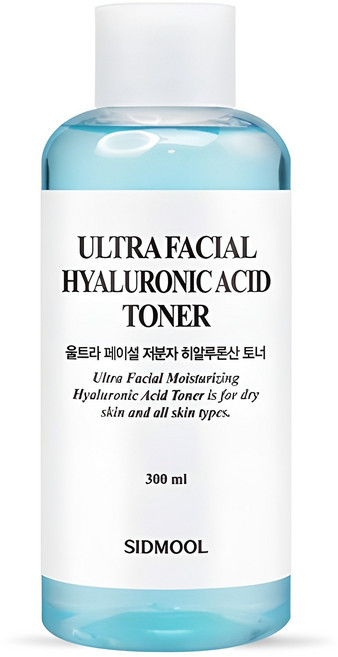 시드물 울트라 페이셜 모이스처라이징 저분자 히알루론산 토너, 300ml, 1개