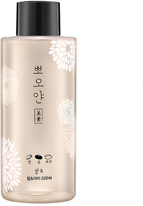 아리따움 뽀오얀 미소 발효 립 앤 아이 리무버, 250ml, 1개