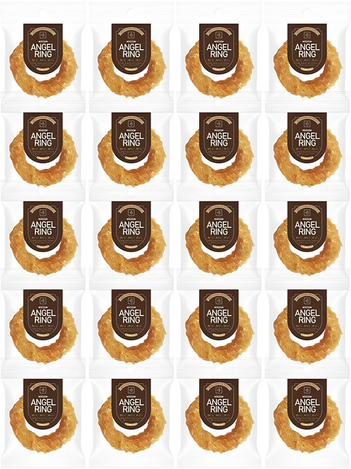 브리더랩 강아지 엔젤링 건조간식, 혼합맛(칠면조/닭고기/소힘줄), 15g, 20개