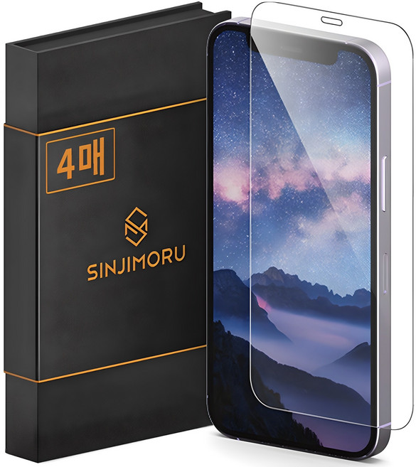 신지모루 신지글래스 2.5D 강화유리 휴대폰 액정보호필름 4p, 1세트