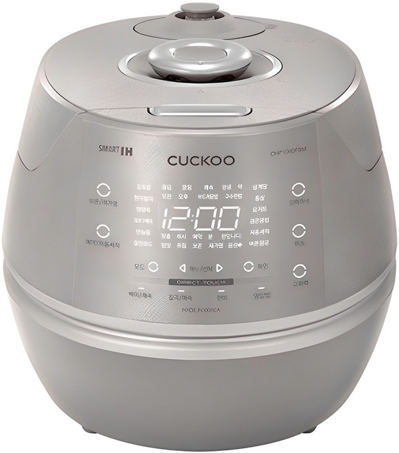 쿠쿠 IH 전기 압력 밥솥 10인용, CRP-CHP1060FSM, 그레이스실버
