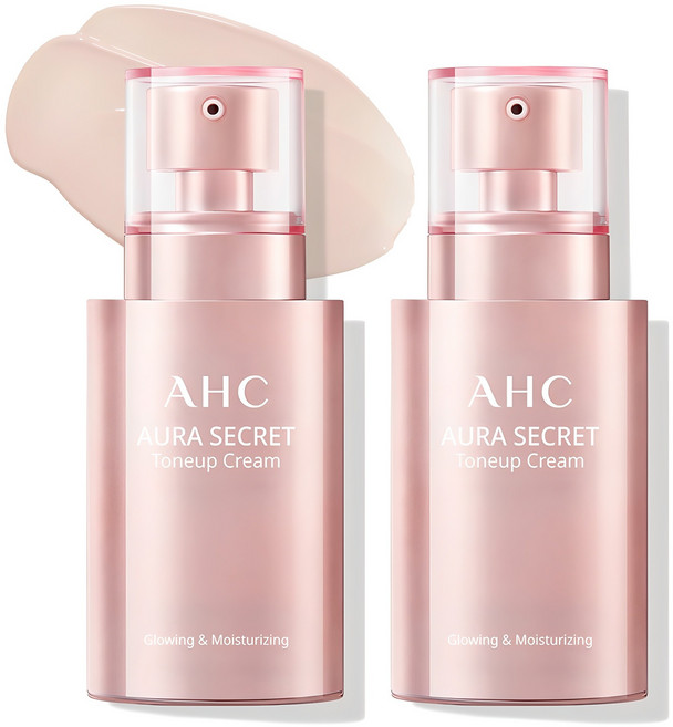 AHC 粉嫩光澤美拍霜 SPF30 PA++, 單色, 50g, 2瓶