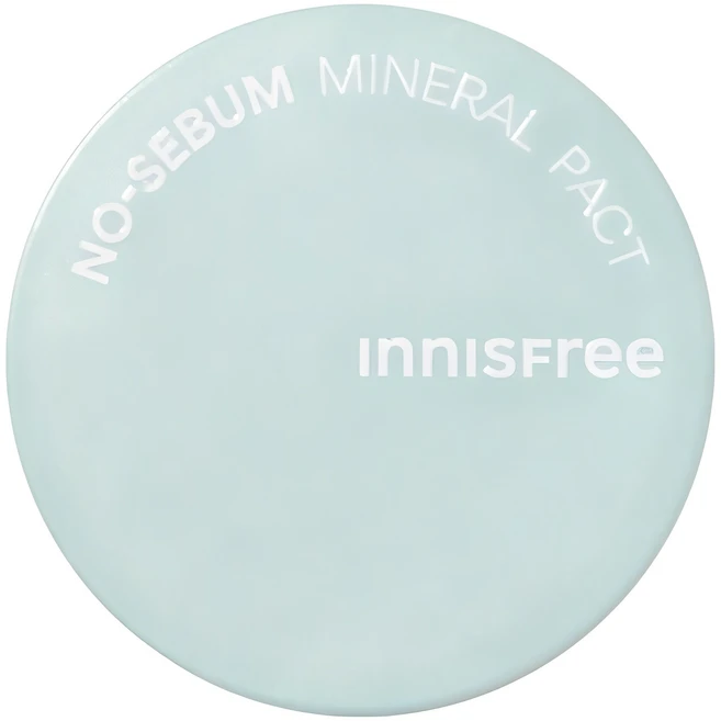[비건뷰티] 이니스프리 노세범 미네랄 팩트 8.5g, 1개 - 쿠팡