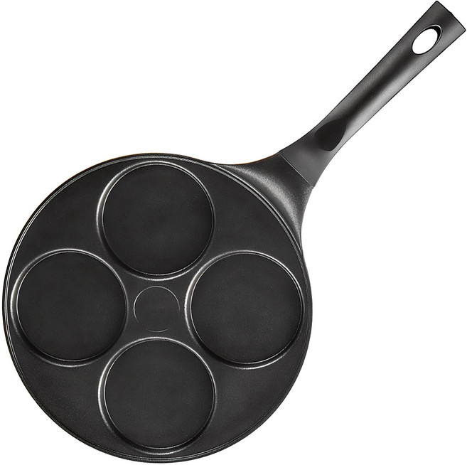 코멧 키친 3중코팅 4구 에그팬, 27cm, 1개