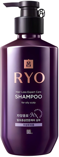 려 자양윤모 9EX 탈모증상전문케어 지성두피용 샴푸, 400ml, 1개