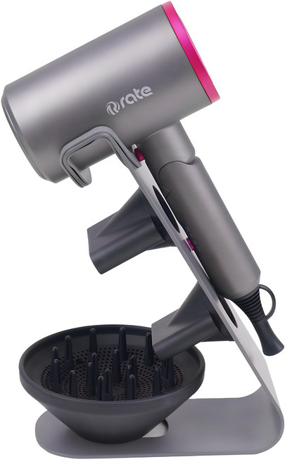 레이트 데이노바 드라이기 스탠드 거치대, 그레이, 1개